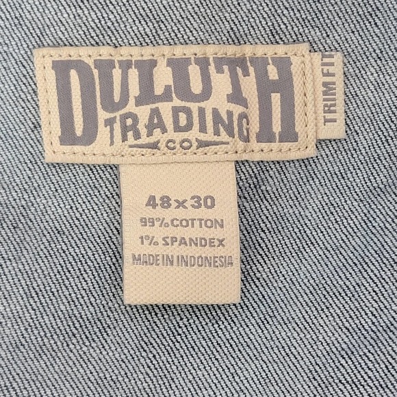 NWOT Duluth Trading Flex Ballroom Weekender Jeans Denim - 48x30 Trim Fit - Picture 4 of 8